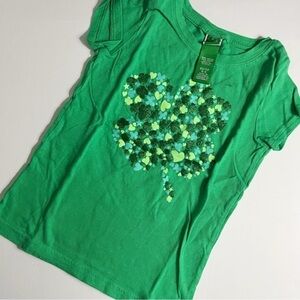 Target • Green Shamrock Kids Tee Shirt St Patrick’s Day